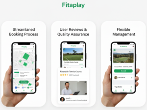 Booking process at Fitaplay