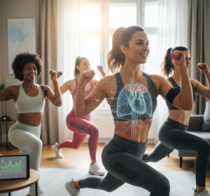 Aerobics at home to lose weight