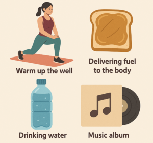 Tips before exercising at home