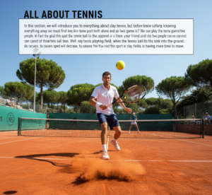 All about tennis 