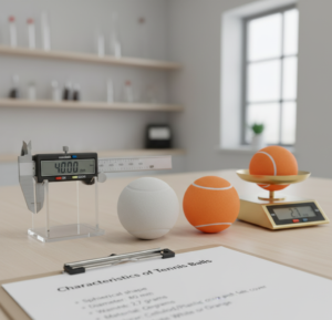 Tennis ball characteristics