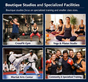 Boutique Studios and Specialized Facilities