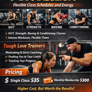 Fit Factory: Flexible Class Schedules and Energy